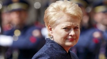 Грибаускайте: Литва предложит новые санкции в отношении России - «Новости Дня»