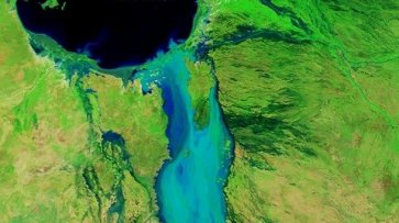 NASA показало паводок в Австралии из космоса