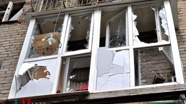 Обстрелом со стороны ВСУ ночью в Горловке повреждены два многоквартирных дома – власти