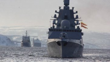 Отряд кораблей СФ во главе с фрегатом "Адмирал Горшков" отправился в поход - «Военные действия»