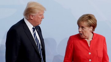 «Разрушенный альянс»: разлад Меркель и Трампа идет на пользу России и КНР - «Новости Дня»