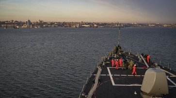 США опубликовали фото захода эсминца Donald Cook в порт Одессы - «Новости Дня»