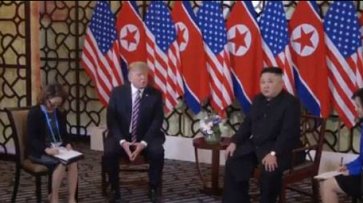 Трамп встретился с Ким Чен Ыном и сообщил ему о потенциале экономики КНДР - «Военные действия»