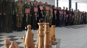 В калмыцкой столице завершился чемпионат Росгвардии по шахматам