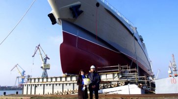 В Керчи спущен на воду патрульный корабль проекта 22160 "Павел Державин" - «Военные действия»