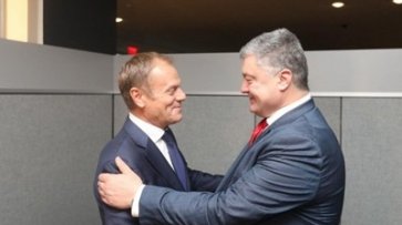 В Украину прибыл президент Евросоюза Дональд Туск