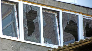 Жилой дом в северной части Горловки поврежден в результате обстрела ВСУ — СЦКК