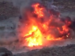 В Сети опубликовано видео уничтожения американской бронетехники хуситами - «Общество»