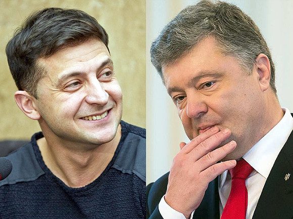 Экзитпол: Зеленский набирает почти 76%, Порошенко — 24% - «Новости дня»