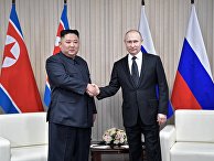Хуаньцю шибао (Китай): встреча Путина и Ким Чен Ына ключевым образом повлияет на решение корейского вопроса - «Политика»