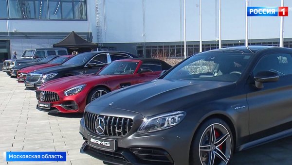25 тысяч автомобилей в год: Путин открыл завод Mercedes-Benz в Подмосковье - «Новости дня»