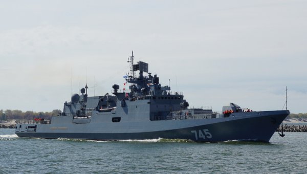 "Адмирал Григорович" провел специальные учения в акватории Черного моря - «Новости дня»