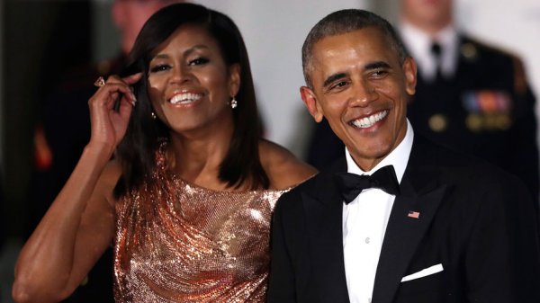 Барак Обама пошутил про побег жены - «Политика»