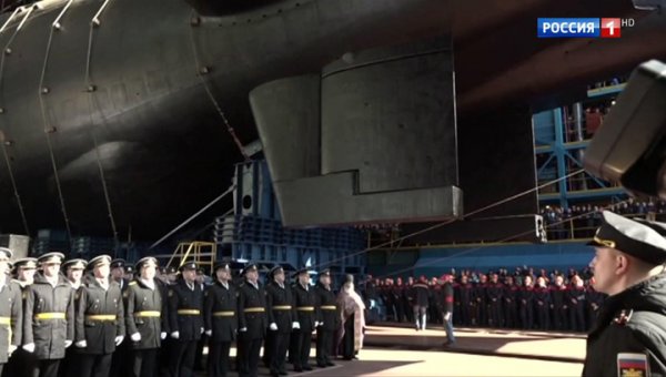 Эпохальное событие для российского флота: подлодку "Белгород" спустили на воду - «Новости дня»