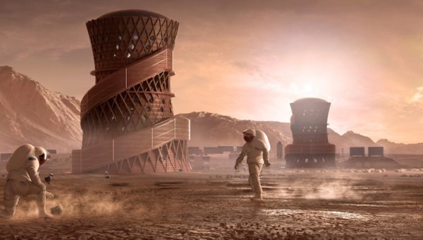 NASA показало лучшие проекты марсианских домов - «Новости дня»