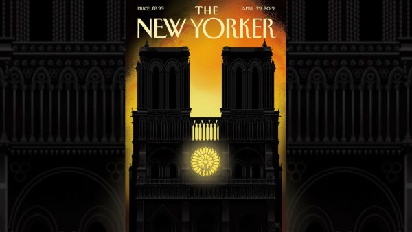 New Yorker поместил на обложку перерождающийся Нотр-Дам - «Новости Дня»