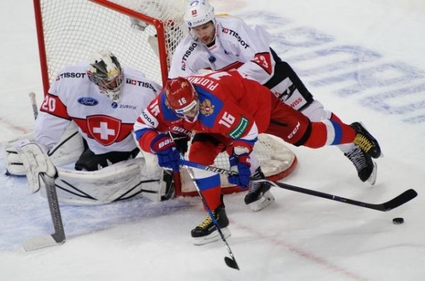 Российские хоккеисты победили швейцарцев в матче Еврочелленджа - «Происшествия»