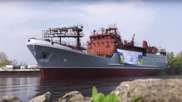 Украина спустила на воду новый корабль-разведчик - «Новости Дня»