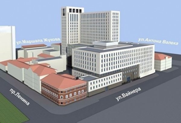 В центре Екатеринбурга вырастет 17-этажное здание ФСБ, но его спрячут во дворах