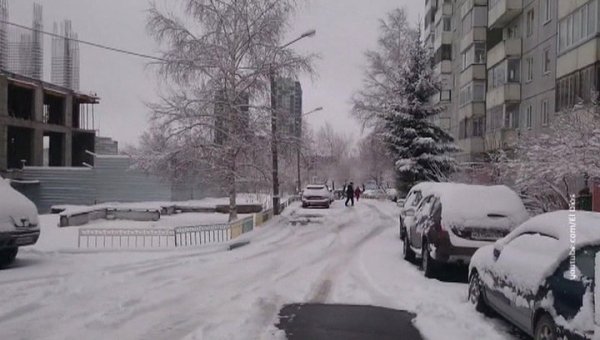 В Красноярск вернулась зима - «Новости дня»