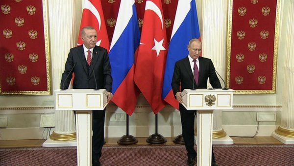 В Москве сегодня пройдут переговоры Владимира Путина и Реджепа Эрдогана - «Новости дня»