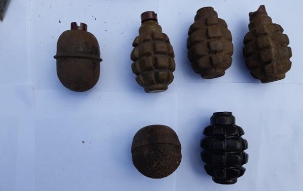 В Запорожской области у мужчины изъяли гранаты и взрывчатку