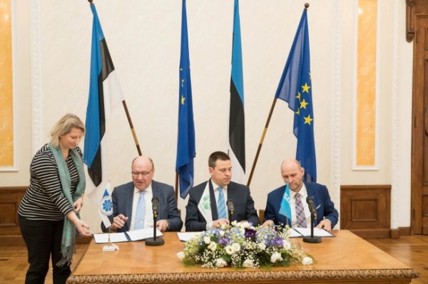 В Эстонии официально появилась новая правящая коалиция - «Новости Дня»