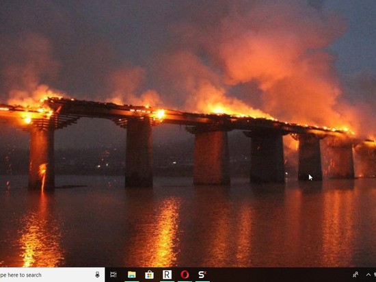 Мосты сожжены: на дороге из Мадмаса на Шиес сожгли мосты - «Технологии»