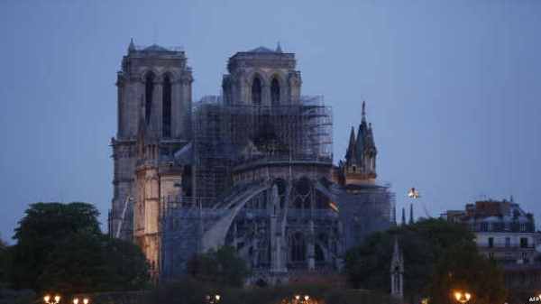 МВД Франции: Риски для структуры собора Парижской Богоматери остаются - «Новости Дня»