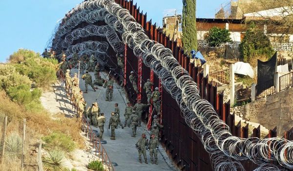 Пентагон усилит границу с Мексикой тремя сотнями военнослужащих США - «Новости Дня»