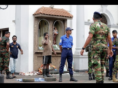 Последствия взрывов на Шри-Ланке - (видео)