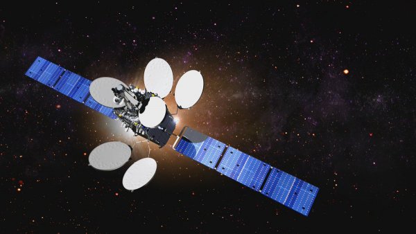 Разрушение спутника Intelsat 29e попало на видео - «Новости дня»