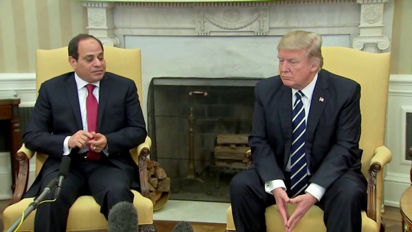 СМИ: Трамп обсудит с президентом Египта вопросы двустороннего ВТС - «Новости Дня»