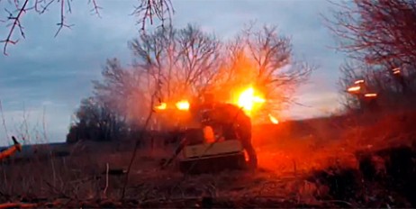 Украинские добровольцы уничтожили огневые точки террористов на Донбассе (видео) - «Общество»