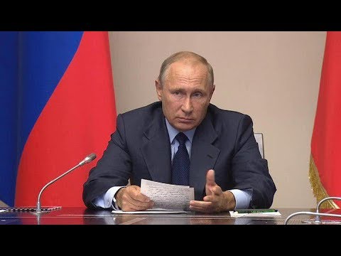 Владимир Путин проводит заседание Совета Безопасности РФ. Прямая трансляция - (видео)