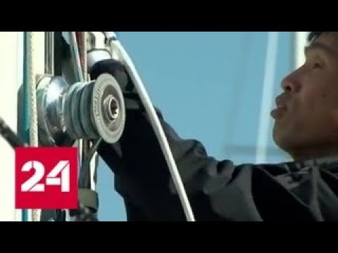 Японский слепой мореплаватель пересек Тихий океан - Россия 24 - (видео)