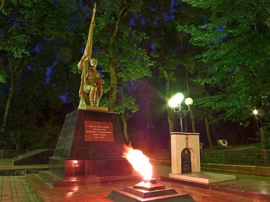 Частички Вечного Огня со всей России съезжаются в Железноводск