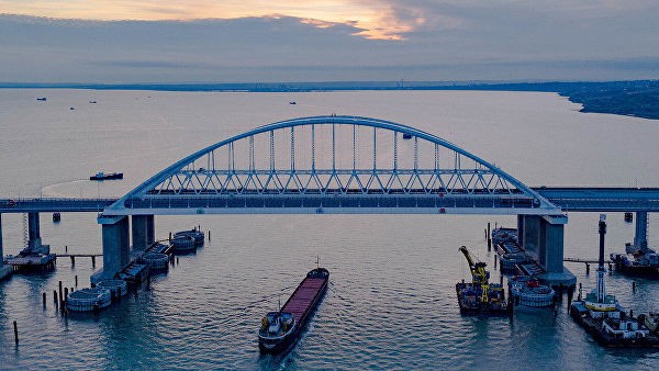 Движение по железнодорожной части Крымского моста откроют досрочно - «Происшествия»