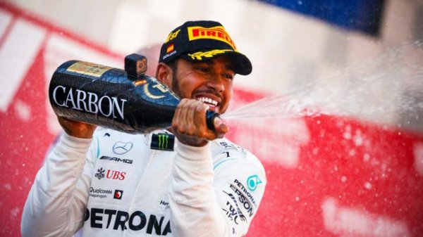 Формула-1. Льюис Хэмилтон выиграл Гран-при Испании - «Спорт»