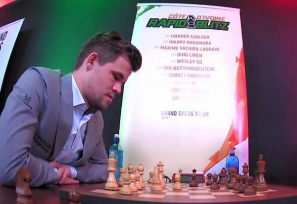 Grand Chess Tour. 1-й этап. Карлсен лидирует после второго дня по рапиду - «Спорт»