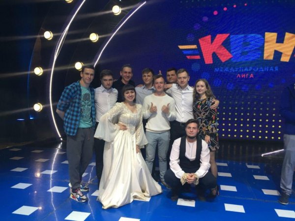 Команда ОД «ДР» прошла в полуфинал телевизионной международной лиги КВН в Минске