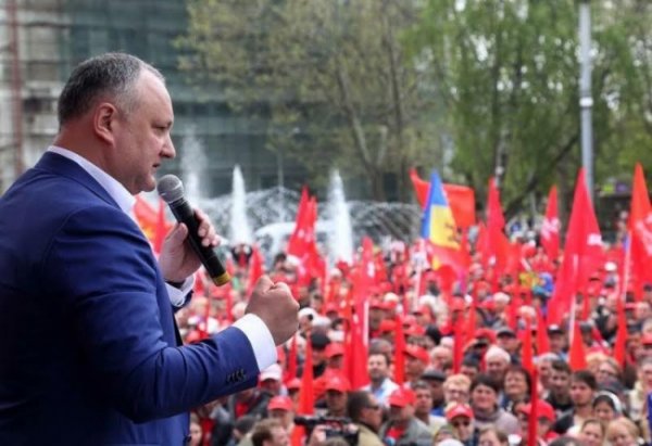 Президент Молдавии на митинге социалистов пообещал «освободить страну» - «Новости Дня»