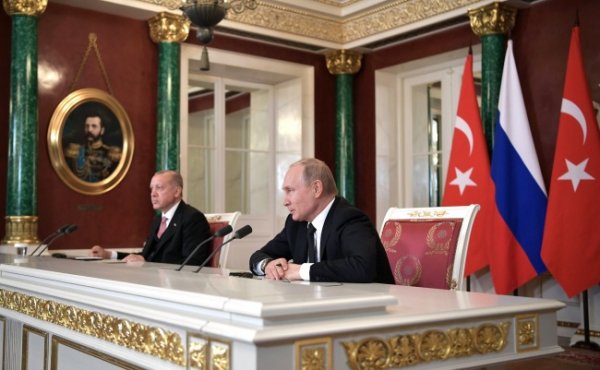 Путин и Эрдоган обсудили ситуацию в Сирии - «Новости Дня»