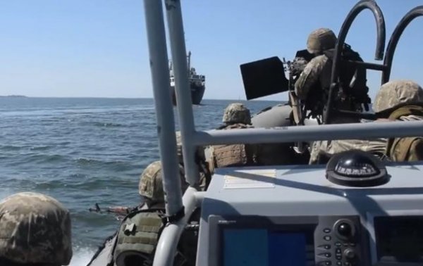 ВСУ отрабатывают захват судов в открытом море - (видео)