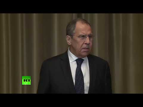Пресс-подход Лаврова по итогам переговоров с президентом Узбекистана - (видео)