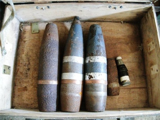 Школьники под Тулой принесли домой зенитные снаряды