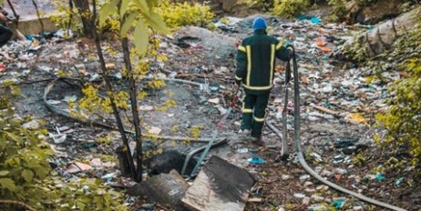 В Киеве два человека погибли при пожаре в коллекторе - «Общество»