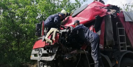 В Николаевской области лоб в лоб столкнулись грузовики - «Спорт»