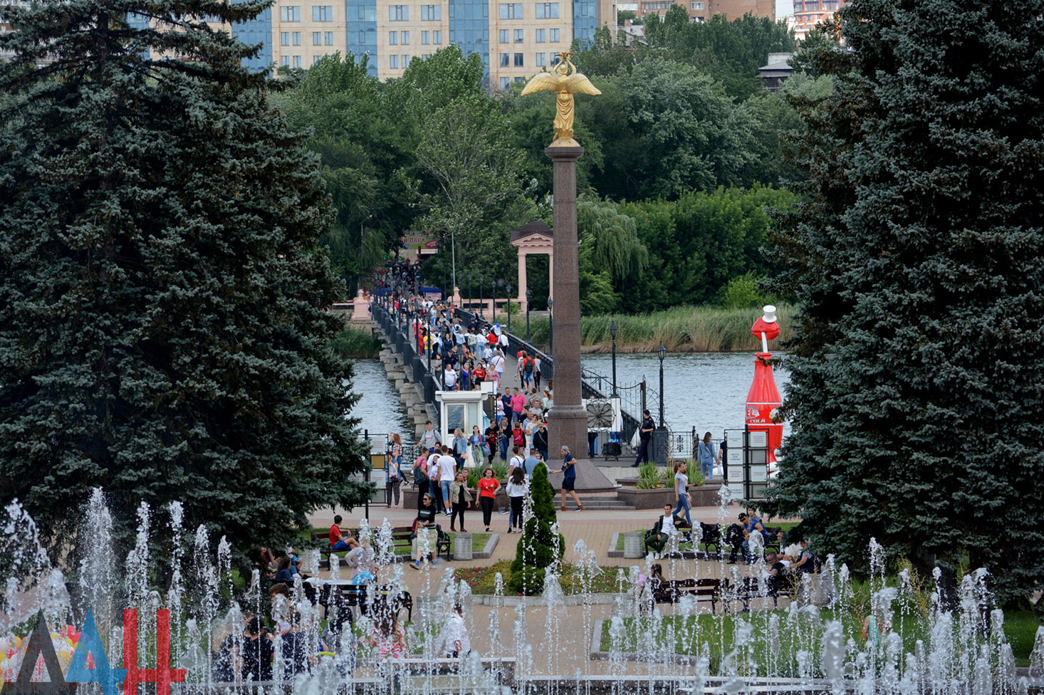 Город донецк парк щербакова