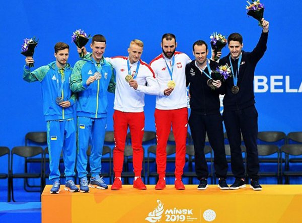 Батутисты Просторов и Давыденко: Приятно пополнять медальную копилку Украины - «Спорт»